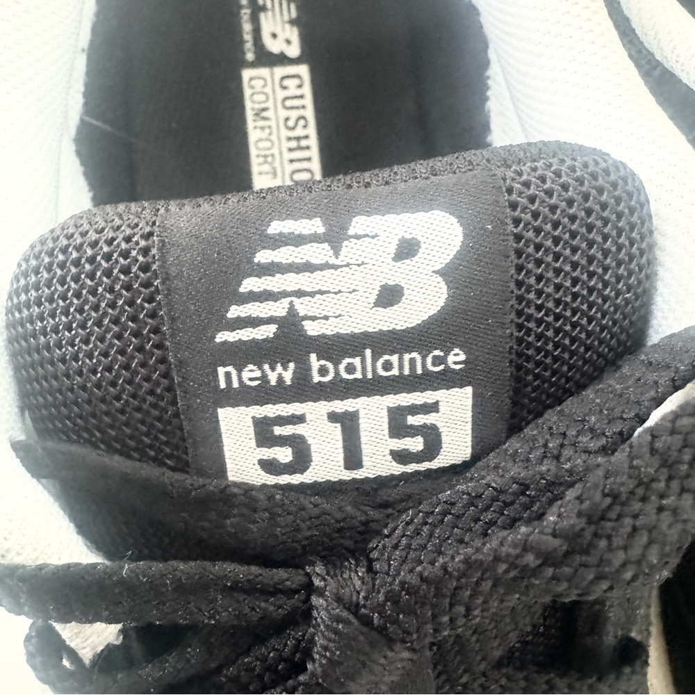 New Balance 515 v3 Mens Sneaker Black and White Size 11.5 - Picture 6 of 9
